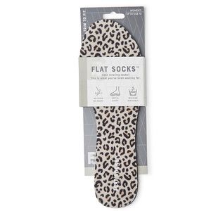 Flat Socks Printed Shoe Liner